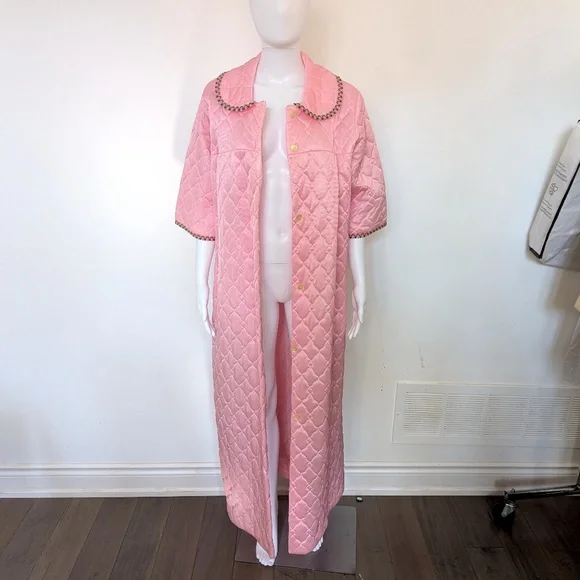 VINTAGE 1960s Pink Robe - Picture 2 of 4